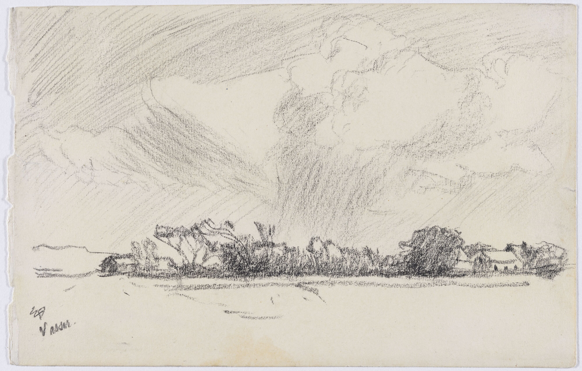 Fra Hvasser [Tegning]