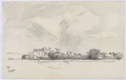 Fra Hvasser [Tegning]