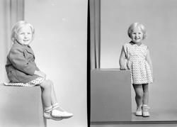 Asbjørn Kåre Gundersen, familiebilde.  Fotografens mor: Olet