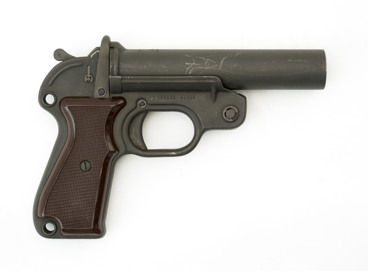 Signalpistol som ble brukt til å tenne fakkelen på Gullfaks A plattformen.