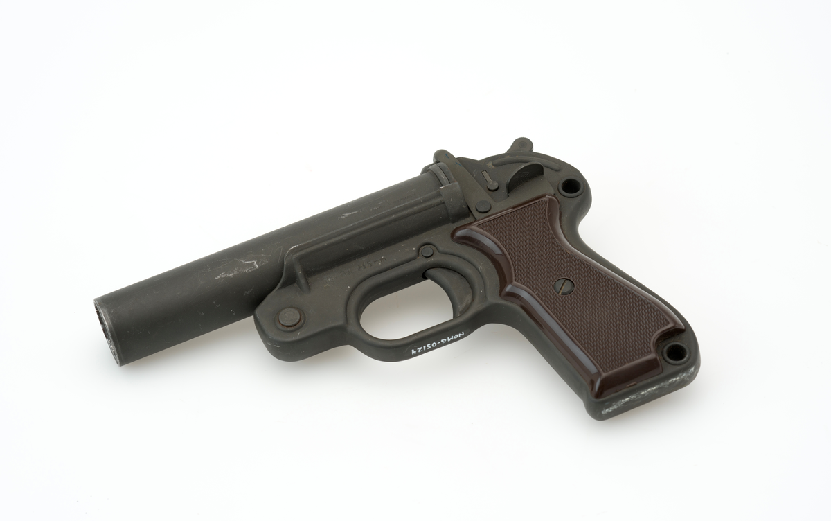Signalpistol som ble brukt til å tenne fakkelen på Gullfaks A plattformen.