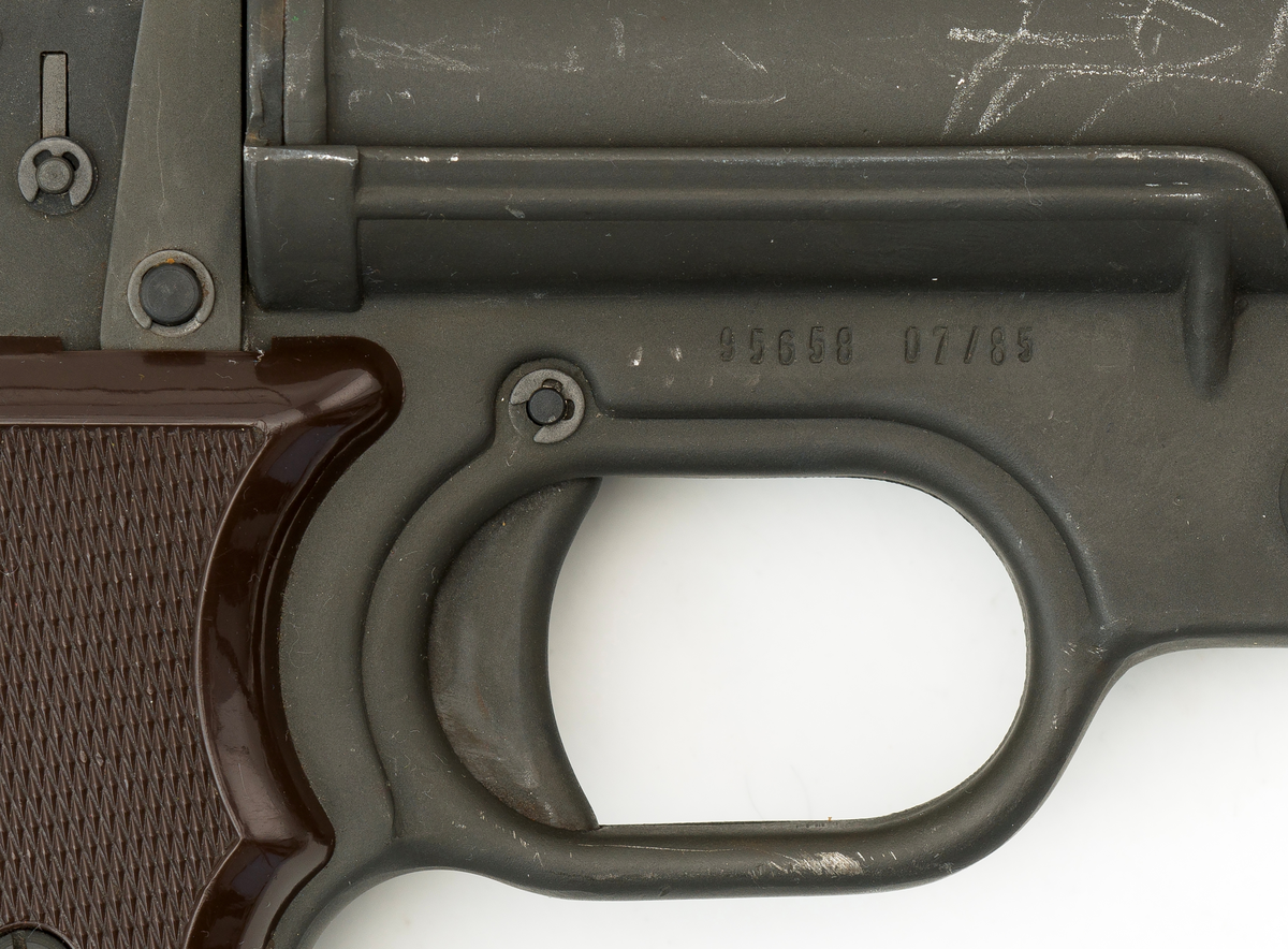 Signalpistol som ble brukt til å tenne fakkelen på Gullfaks A plattformen.