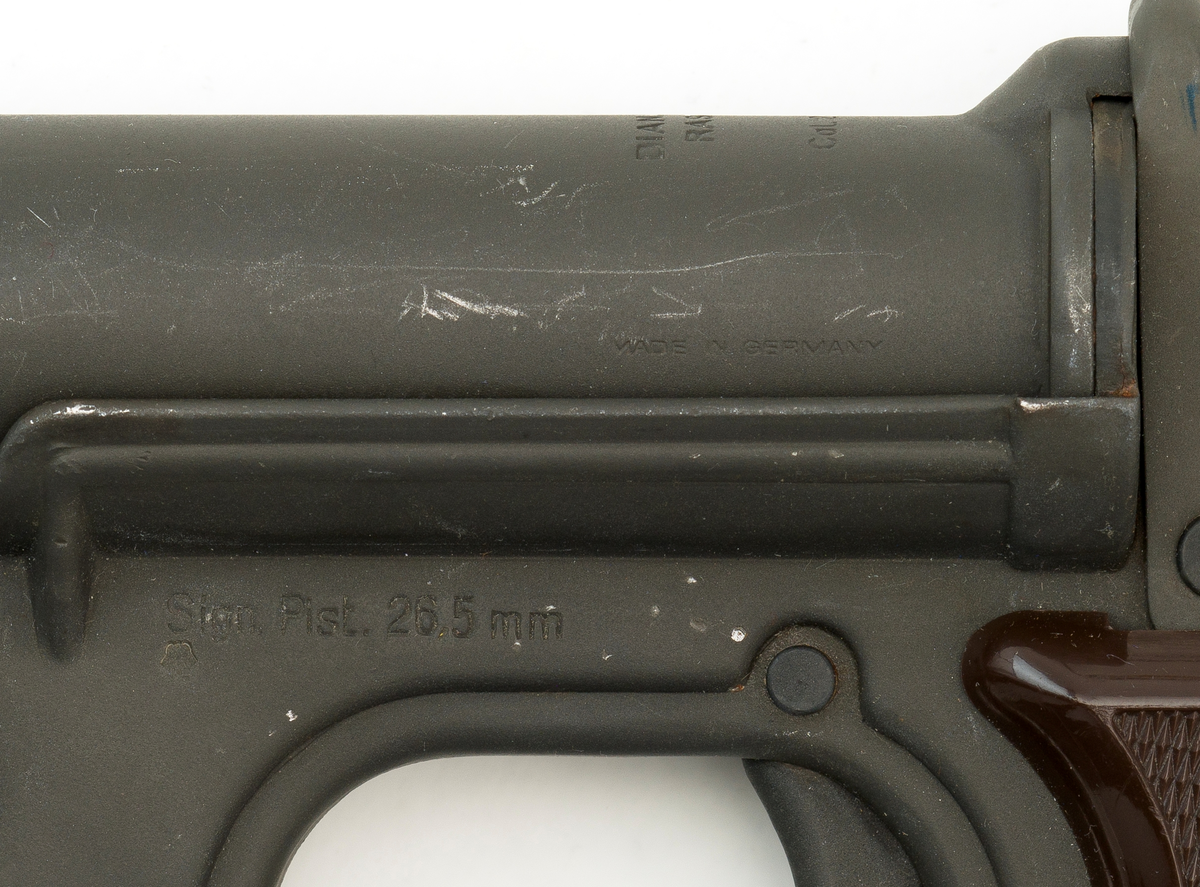 Signalpistol som ble brukt til å tenne fakkelen på Gullfaks A plattformen.