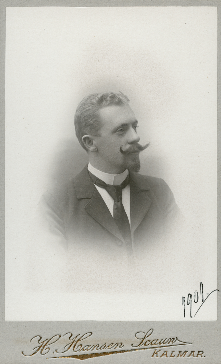 Mansporträtt 1909.