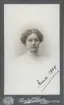 Kvinnoporträtt. Anna 1904.