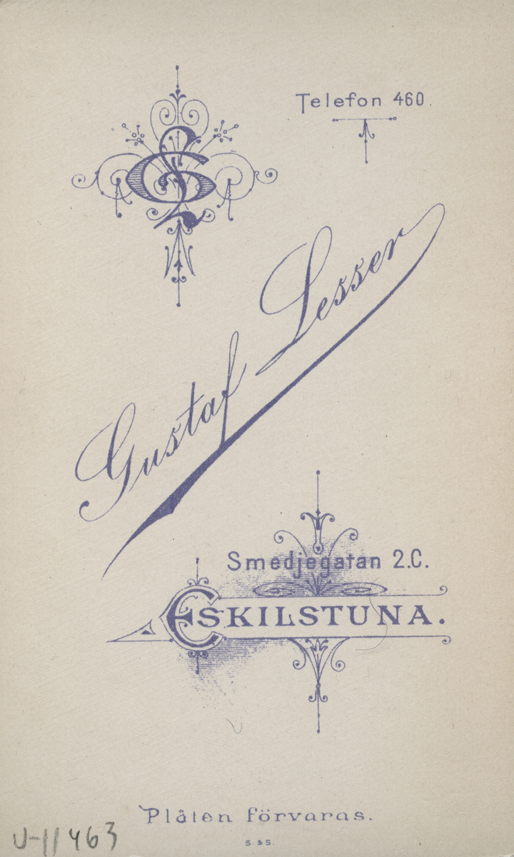 Kvinnoporträtt. Anna 1904.