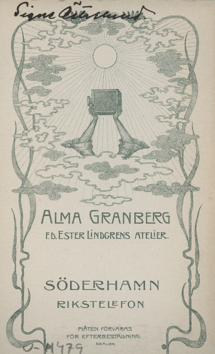 Porträtt av Signe Österlund.