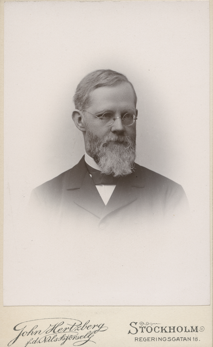 Porträtt av Gustaf Jakob Keijser.