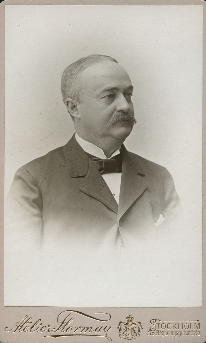 Porträtt av Erik Gustaf Lilljebjörn.