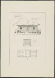 Arbeiderbolig for én familie [Presentasjonstegning]