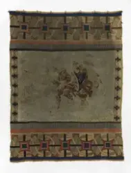 Birkebeinerne fører den unge Haakon Haakonssen på ski over f