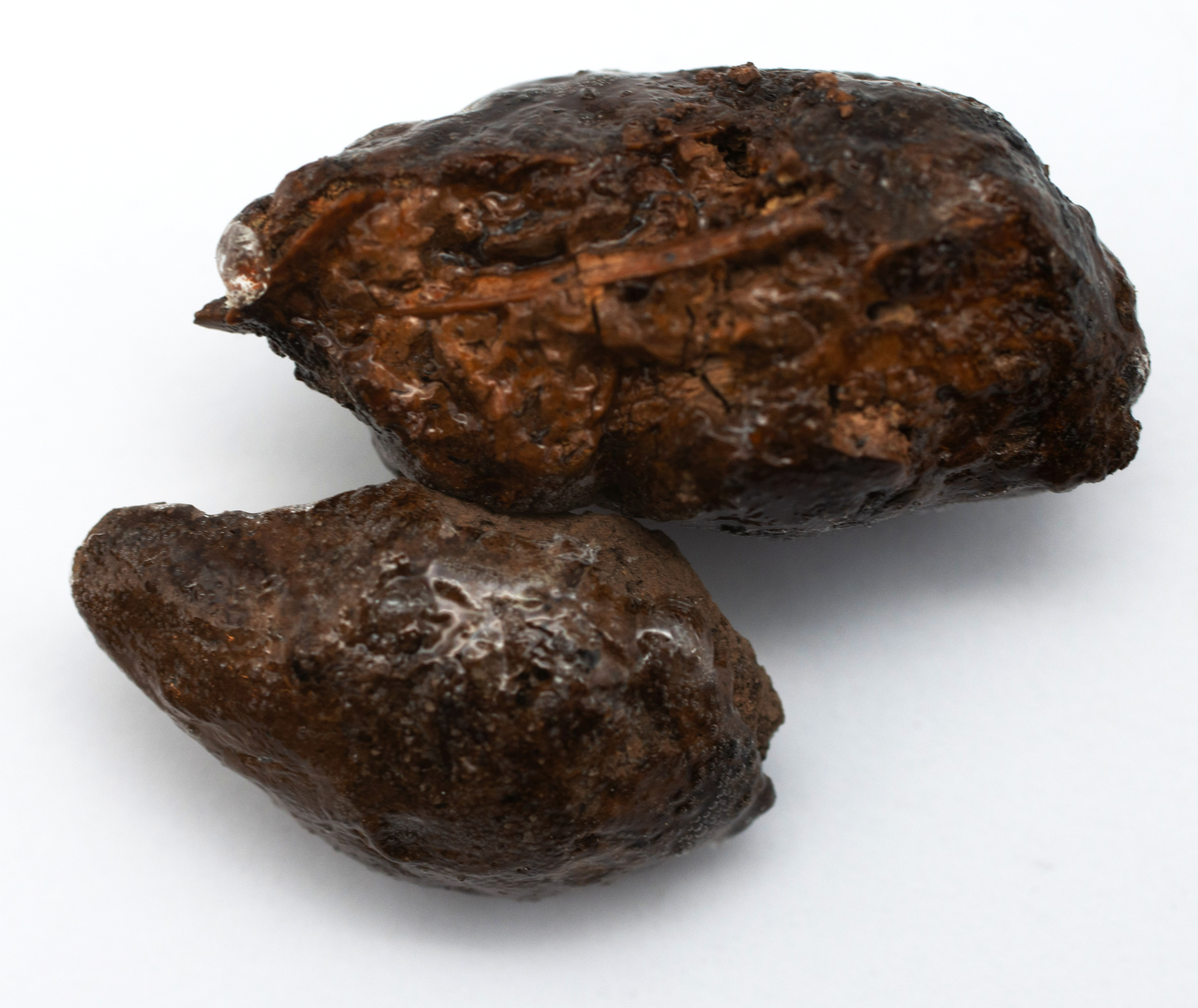 Det mycket omfattande fyndmaterialet domineras av keramik, främst yngre rödgods: grytor, karotter och fat. En del av detta är säkert producerat i Ny Varberg. En del yngre svartgods förekommer också, liksom kakel.

Importvaror från kontinenten är delar av rödgodset liksom vitgods, en hel del stengods och något fajans.

Vidare förekommer glas, både fönsterglas och dryckesglas, järnföremål av olika slag, förutom spik finns t ex lås, vidare mindre mängder brons, mässing och bly, varav några blyplomber.

Fynden har sorterats efter fyndomständighet och typ i följd VMF 50 000 - VMF 86 941, VMF 87 000 - VMF 87 032.

Därtill kommer diverse fyndnummer sten och ben som inte har VMF-nummer. Förmodligen är detta det samlade fyndmaterialets.

Merparten har lagts in i en databas av okänd typ, utskrifter från denna har kompletterats med en del uppgifter påskrivet för hand, liksom VMF-nummer, och finns i blankettform.

Sammanlagt omkring 3500 fyndposter finns att finna i  Primus av de drygt 37 000 posterna. Resten finns alltså endast dokumenterat på blanketter.

Själva sorteringen som helhet är av allt att döma bra gjord, det är bara det att arbetet tyvärr aldrig kunde fullföljas.

Oavsett infallsvinkel och frågeställngar så har fyndmaterialet tillsammans med dokumentationen god potential för vidare bearbetning och forskning.

Keramikfynd i Primus är VMF 50 000 - 52 296, enstaka poster > VMF 56 347, omkring 100 poster runt VMF 59 000, samt VMF 76 778 - 77 036.

Glas, läder, trä och metaller finns på VMF 86 000 - 86 941. Tegel har VMF  87 000 -  87 032.

Antalet fyndbackar är 443 st, varav keramik 362, glas 10, läder mm 6, trä 23, metall 15, tegel 13 samt sten 9 och ben 5 backar med olika fyndnummer men inte VMF-nummer. En del större träföremål som plank finns på pall.