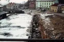 Bild tagen under 1970-talet. Fotografen har tagit bilden med