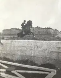 Smålands artilleriregemente, A 6. Löjtnant G R Zandrén på hä