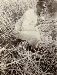 Smålands artilleriregemente, A 6. Underlöjtnant K A Hansen m