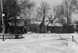 Vinter på Bredgatan ca 1953