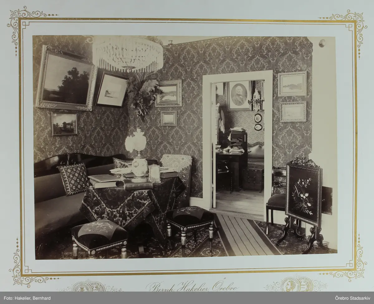 Interiör från Söderlindhska gården