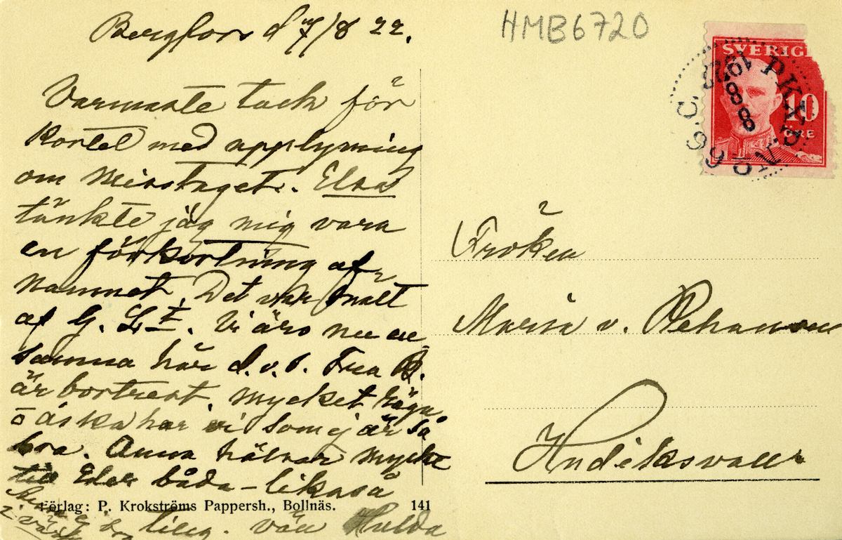 Bollnäs. Bron över Ljusnan.