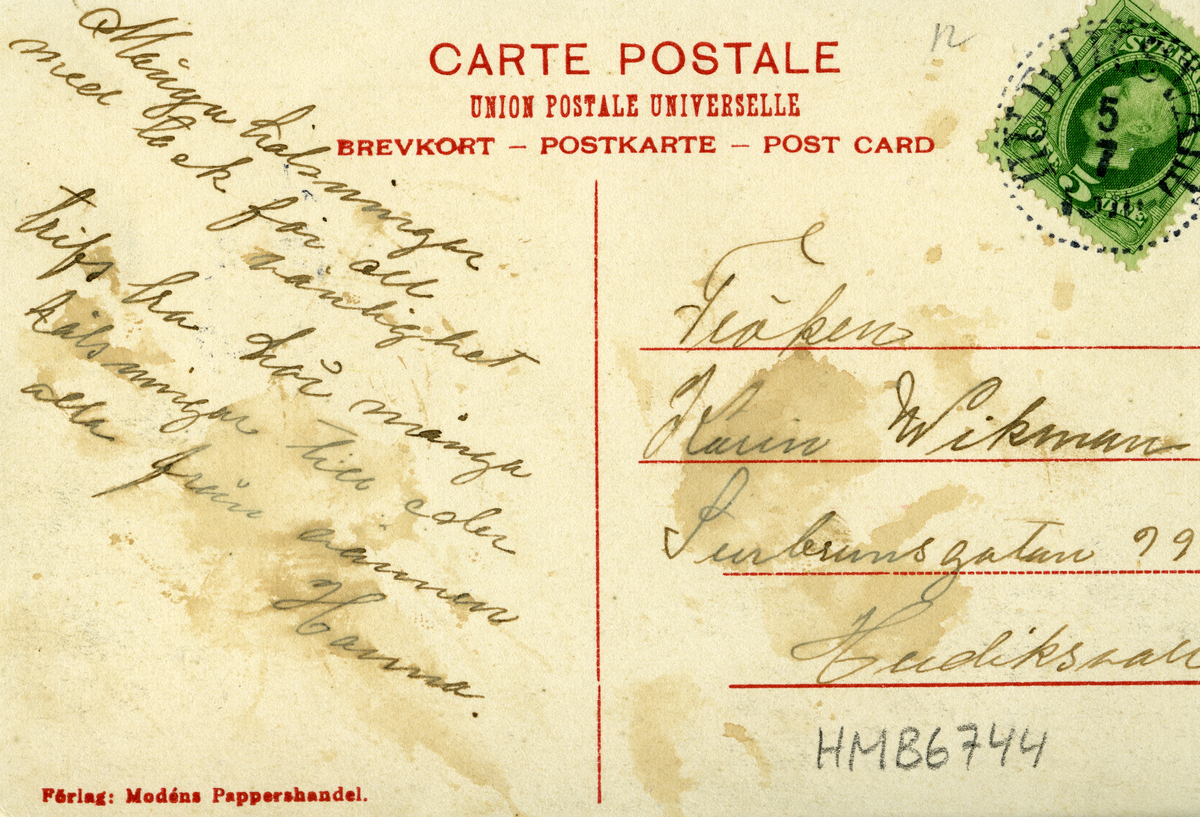 Bollnäs. Långnäsgatan.