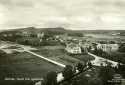 Utsikt från kyrktornet. Bollnäs.