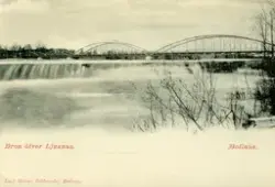 Bron öfver Ljusnan. Bollnäs.