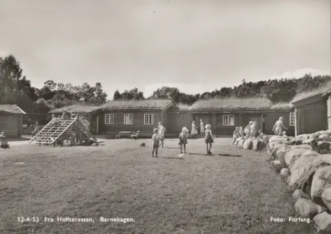 Barnehage ved Hoffterrassen i Oslo [Fotografi]