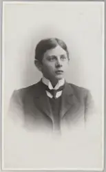 Portrett av ukjent mann.