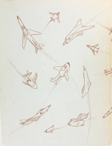 Album från prins Bertils besök på SAAB i Linköping den 21 ap