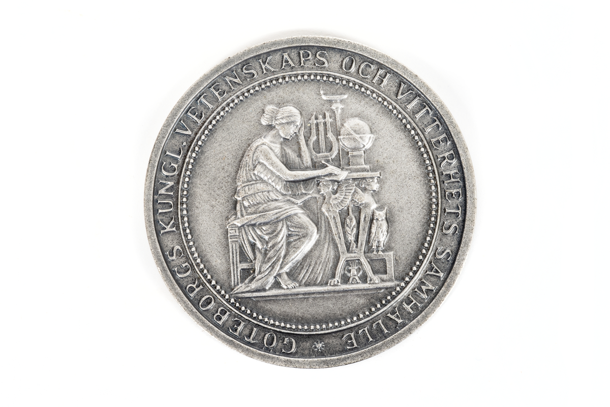 Minnesmedalj över Albatrossexpeditionen.