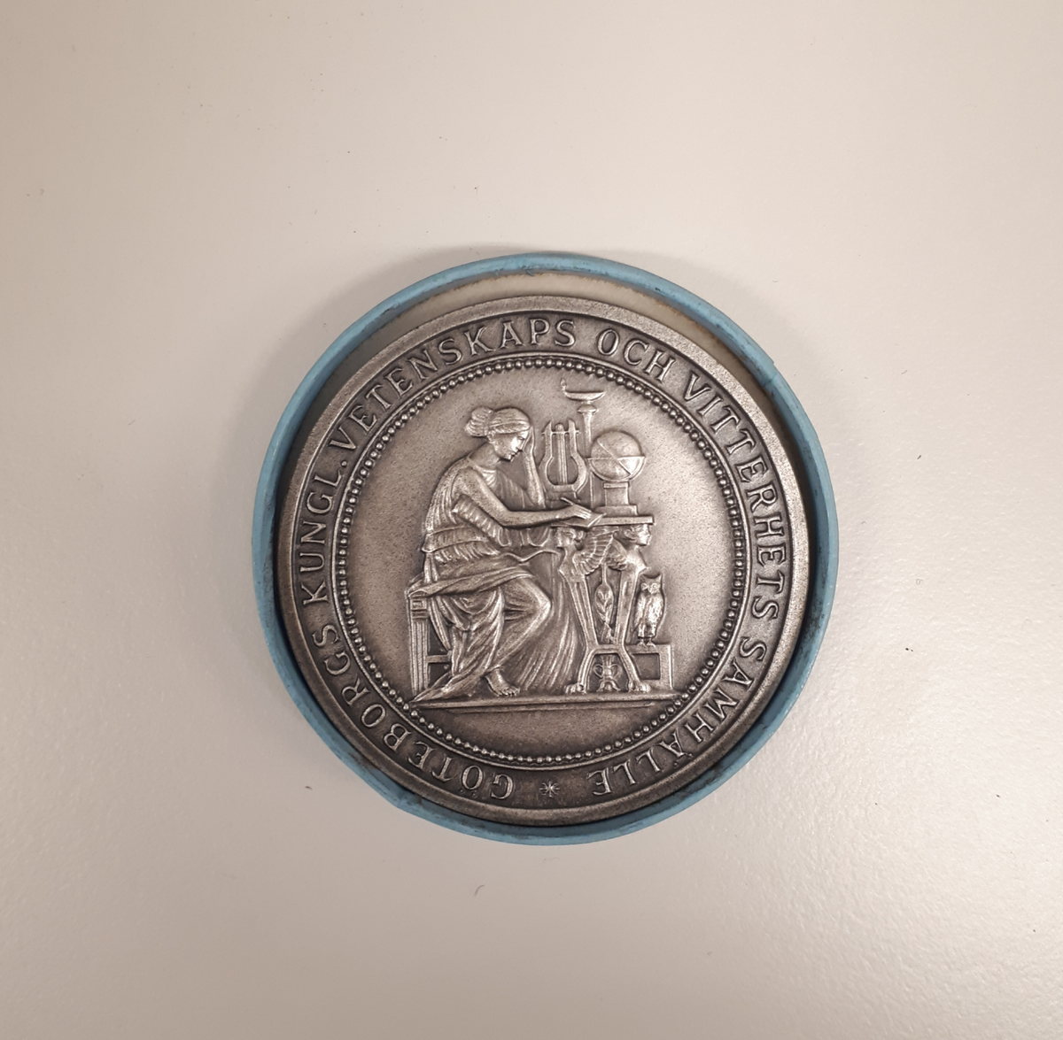 Minnesmedalj över Albatrossexpeditionen.