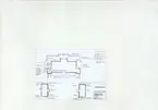 Skogaholms herrgård.
Situationsplan.
Förslag till markåtgärder kring husen (mögelförebyggande).
Skala 1:200