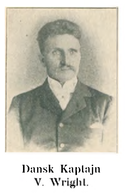 Dansk skipskaptein som fikk ansettelse i Fristaten Kongo fra 1889