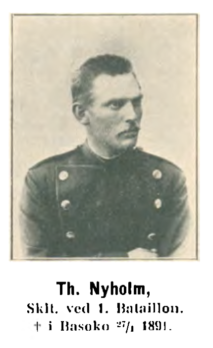 Dansk maskinist som fikk ansettelse i Fristaten Kongo fra 1889.