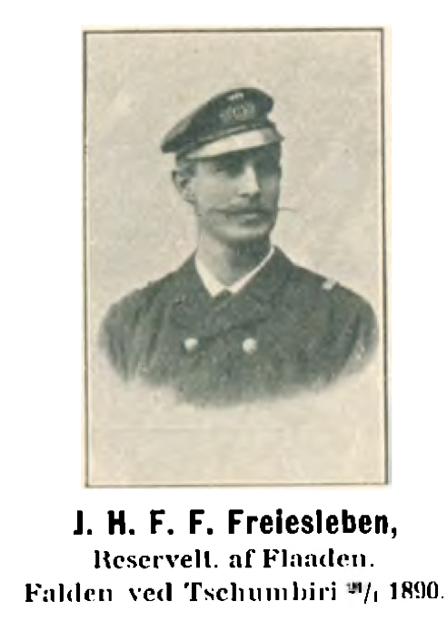 Dansk skipskaptein som tok tjeneste for et privat handelsselskap i Fristaten Kongo fra 1889