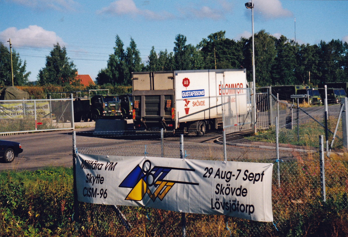 Militära VM i skytte i Skövde aug-sept 1996.