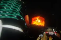 Brødbaking på Horgen vestre, Rolvsøy juni 1983 hos ekteparet