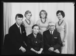 Gruppebilde, seks personer