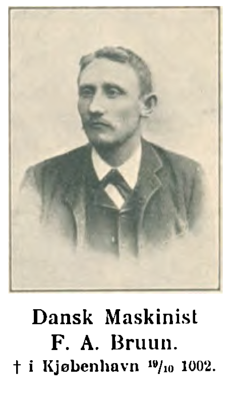 Dansk maskinist i Fristaten Kongo fra 1889.