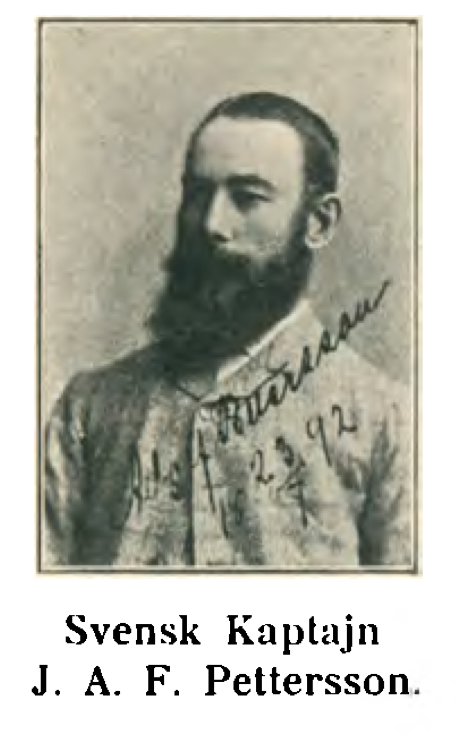 Svensk sjøkaptein i Fristaten Kongo fra 1890