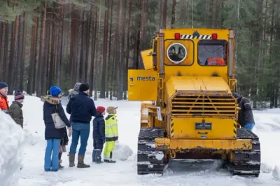 Vintererie maskindemonstrasjon