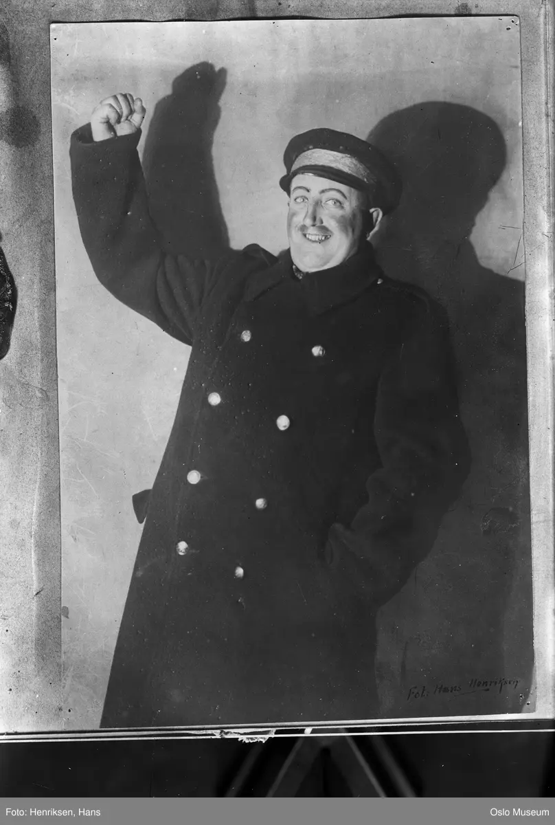 Avfotografert rollebilde av Einar Rose