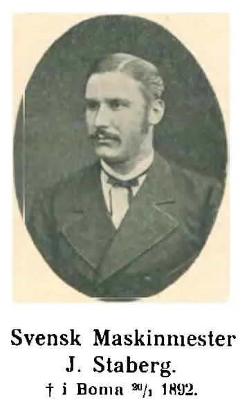 Staberg, Joshua (1847 - 1892)