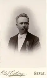 Kontorist Wilhelm Fagerlind.