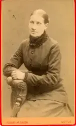 Porträtt av Edla Westling.