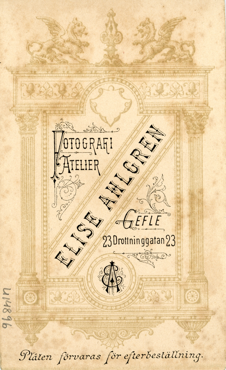 Porträtt av en ung man.