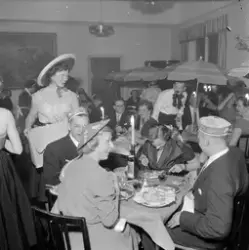 Handelsstands Forenings dameforening. Fastelavensfest