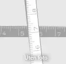 Hus 18, profil tvers over inngangen.