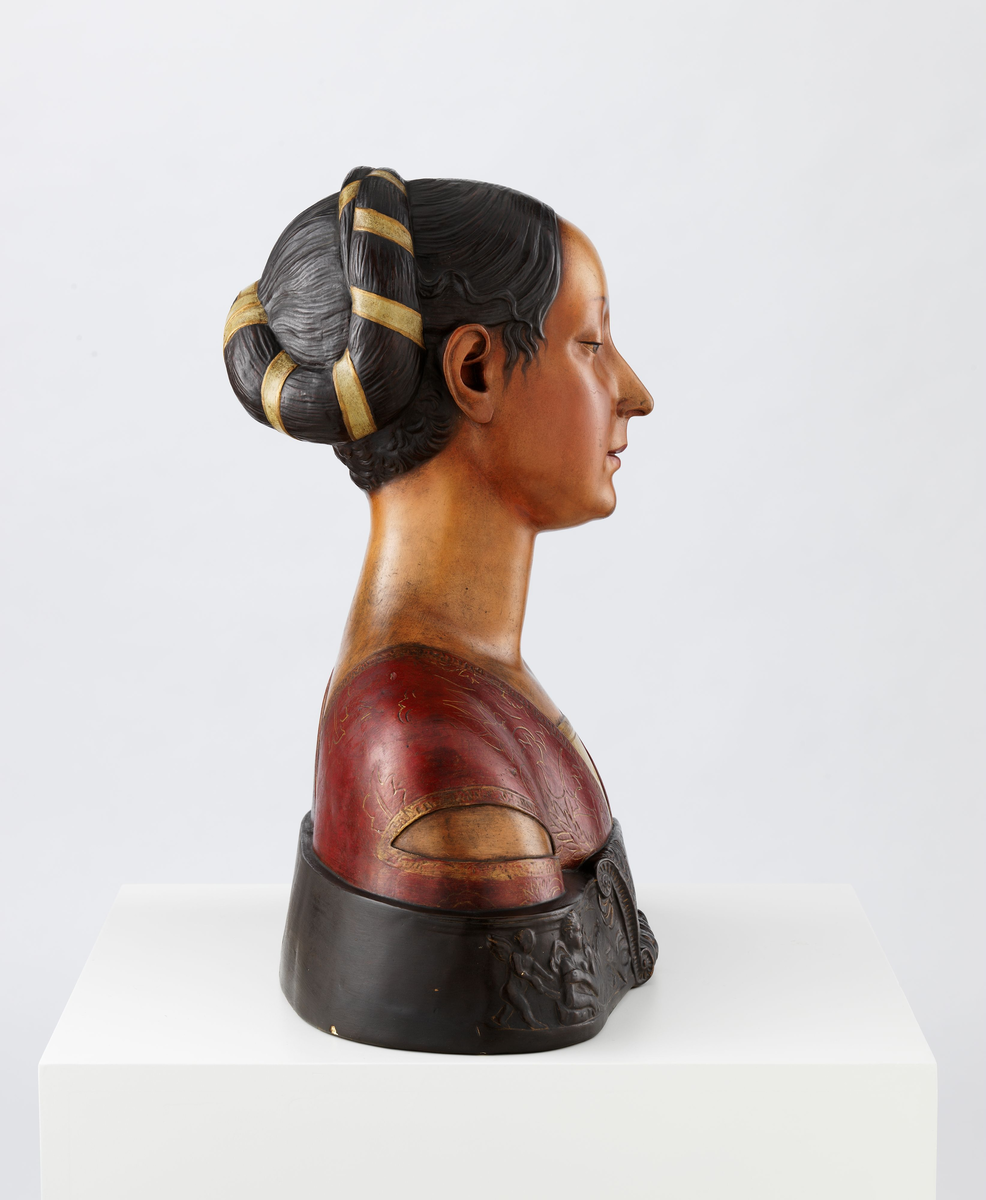 En ung adelskvinne [Avstøpning]