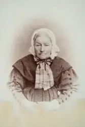 Vang H, Vang prestegård, portrett Hanna Winsnes (1789-1872),