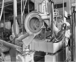 Centrifug (skalcentrifug) för avskiljning av ATP-kristaller 